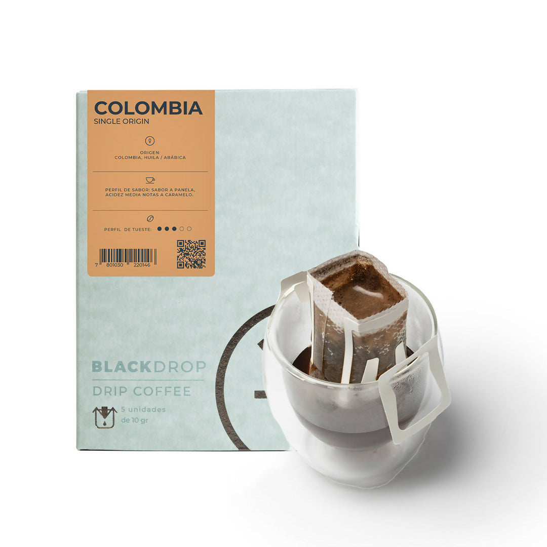 Blackdrop - Drip coffee Colombia - El Mundo del Café