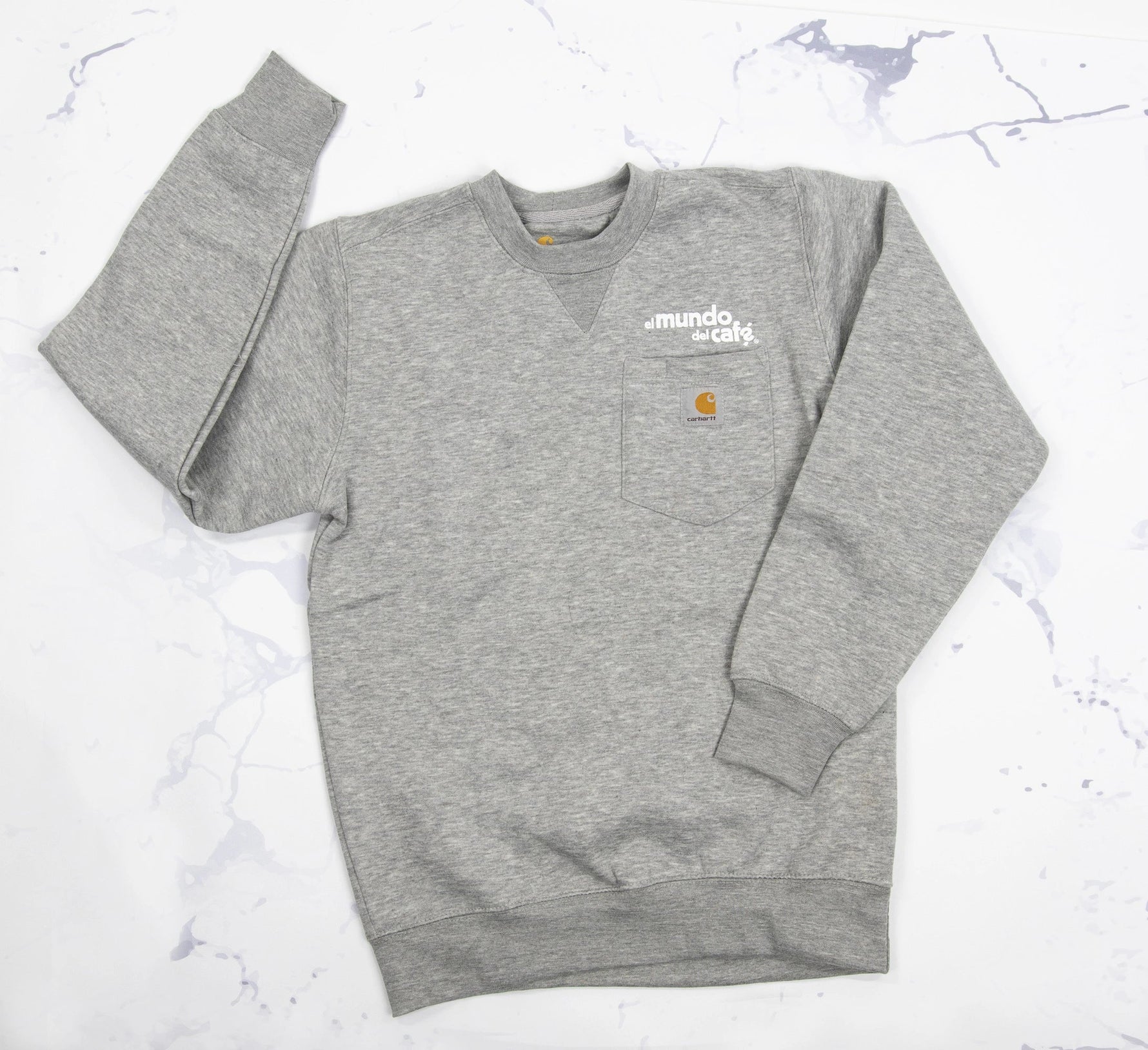 Polerón Carhartt Gris Claro