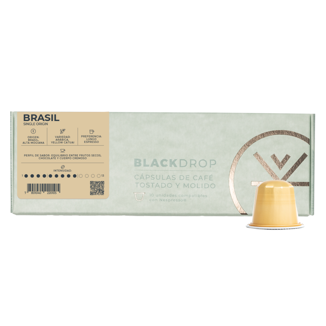 Blackdrop - Café en cápsulas Brasil - El Mundo del Café