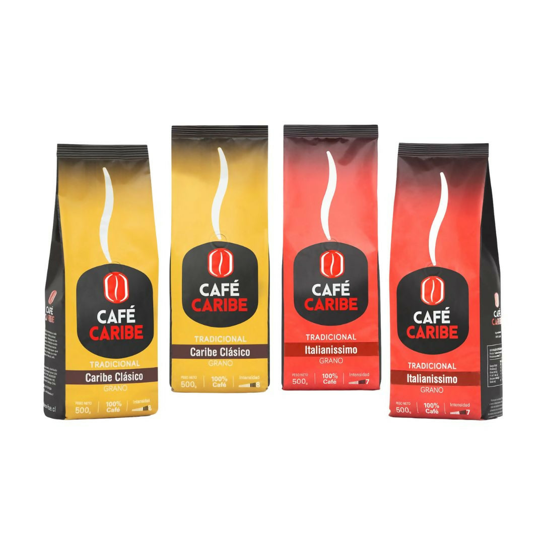 x4 Café Mix Tradicional Grano 500gr - 2 kilos