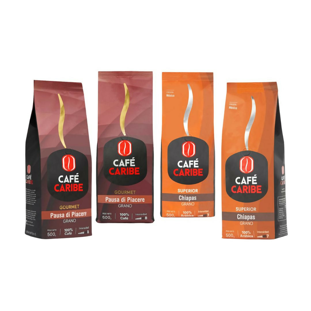 x4 Café Mix Gourmet Grano 500gr - 2 kilos