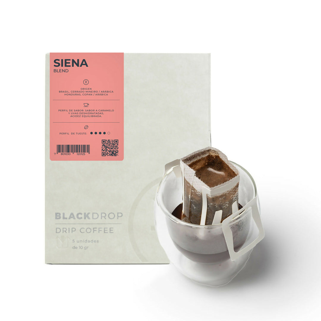 Blackdrop - Drip coffee Siena - El Mundo del Café