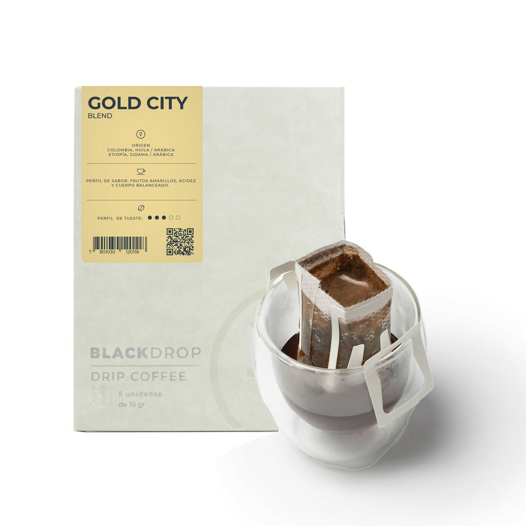 Blackdrop - Drip coffee Gold city - El Mundo del Café